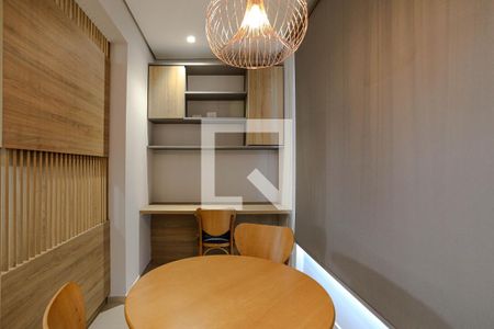 Sala de Jantar de apartamento para alugar com 1 quarto, 43m² em Vila Mogilar, Mogi das Cruzes