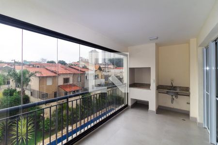 Varanda gourmet de apartamento para alugar com 3 quartos, 128m² em Vila Prudente, São Paulo