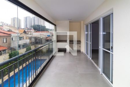 Varanda gourmet de apartamento para alugar com 3 quartos, 128m² em Vila Prudente, São Paulo