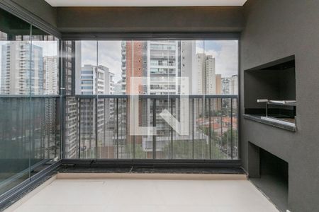 Varanda de apartamento para alugar com 2 quartos, 104m² em Jardim das Acacias, São Paulo