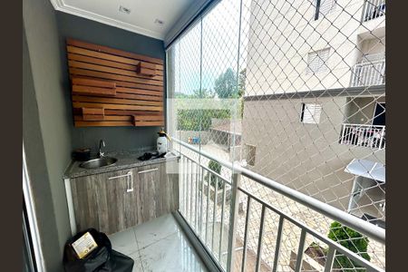 Varanda da Sala de apartamento para alugar com 3 quartos, 63m² em Macedo, Guarulhos