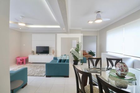 Sala de apartamento para alugar com 2 quartos, 170m² em Tortuga, Guarujá