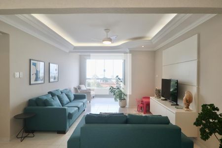 Sala de apartamento para alugar com 2 quartos, 170m² em Tortuga, Guarujá