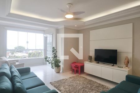 Sala de apartamento para alugar com 2 quartos, 170m² em Tortuga, Guarujá