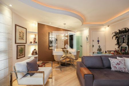 Sala de apartamento para alugar com 2 quartos, 68m² em Jardim Henriqueta, Taboão da Serra