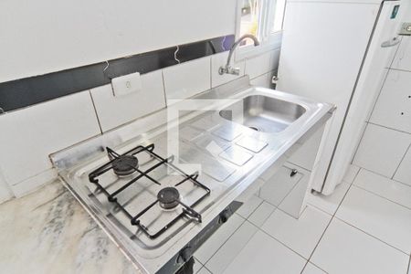 Cozinha de kitnet/studio para alugar com 1 quarto, 35m² em Vila Indiana, São Paulo