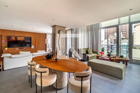 Sala de apartamento para alugar com 2 quartos, 210m² em Jardim Paulistano, São Paulo