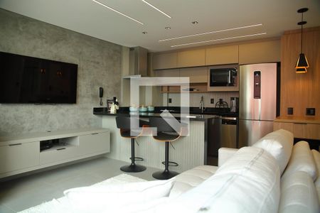 Sala de kitnet/studio à venda com 1 quarto, 40m² em Centro, São Bernardo do Campo