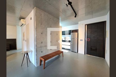 Sala de apartamento para alugar com 1 quarto, 70m² em Vila Olímpia, São Paulo