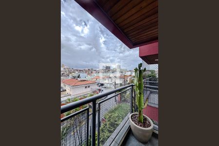 Varanda da Sala de apartamento para alugar com 2 quartos, 57m² em Vila Regente Feijó, São Paulo