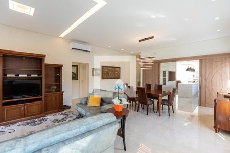 Sala  de casa de condomínio à venda com 3 quartos, 430m² em Loteamento Caminhos de San Conrado (sousas), Campinas