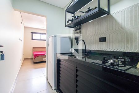 Cozinha - Armários de kitnet/studio para alugar com 1 quarto, 18m² em Boqueirão, Curitiba