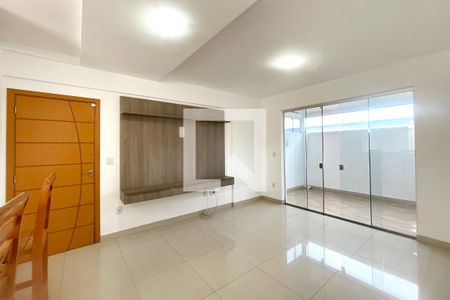 Sala de apartamento para alugar com 3 quartos, 113m² em Caiçaras, Belo Horizonte