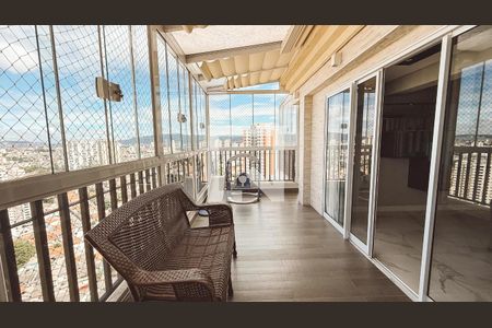 Varanda gourmet de apartamento à venda com 3 quartos, 152m² em Santana, São Paulo