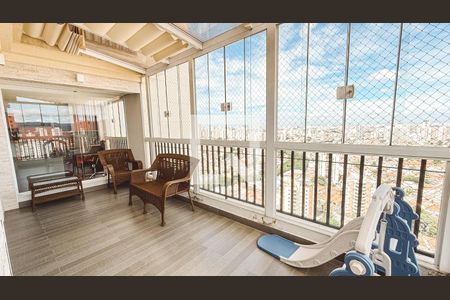 Varanda gourmet de apartamento à venda com 3 quartos, 152m² em Santana, São Paulo