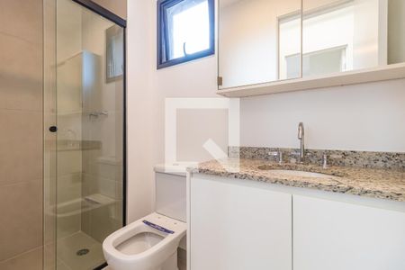 Banheiro Social de apartamento para alugar com 2 quartos, 64m² em Alphaville Empresarial, Barueri
