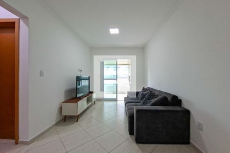 Sala de apartamento para alugar com 2 quartos, 84m² em Aviação, Praia Grande
