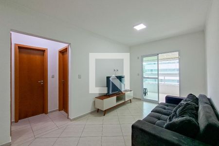 Sala de apartamento para alugar com 2 quartos, 84m² em Aviação, Praia Grande
