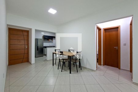 Sala de apartamento para alugar com 2 quartos, 84m² em Aviação, Praia Grande