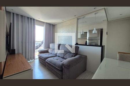 Sala de apartamento à venda com 2 quartos, 55m² em Utinga, Santo André