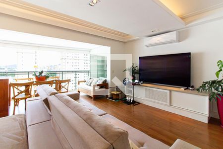 Sala de apartamento à venda com 4 quartos, 151m² em Vila Leopoldina, São Paulo