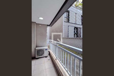 Varanda da Sala de apartamento à venda com 1 quarto, 40m² em Pompeia, São Paulo