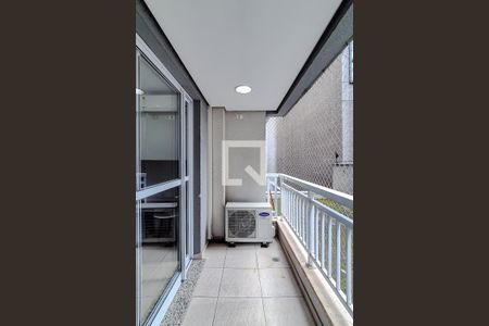 Varanda da Sala de apartamento à venda com 1 quarto, 40m² em Pompeia, São Paulo