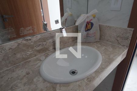 Lavabo de casa de condomínio à venda com 3 quartos, 139m² em Trevo, Belo Horizonte