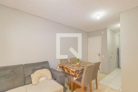 Sala/Cozinha de apartamento à venda com 2 quartos, 42m² em Rio Branco, Canoas