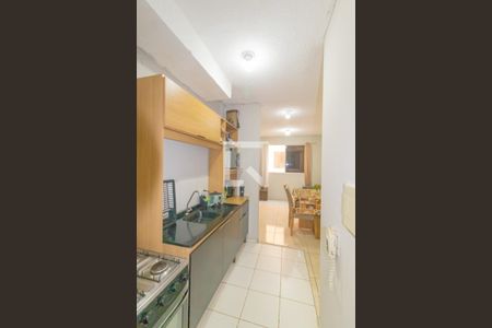 Cozinha e Área de Serviço de apartamento à venda com 2 quartos, 42m² em Rio Branco, Canoas
