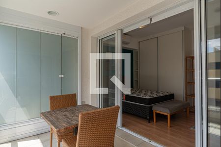 Varanda do Quarto de kitnet/studio à venda com 1 quarto, 35m² em Consolação, São Paulo