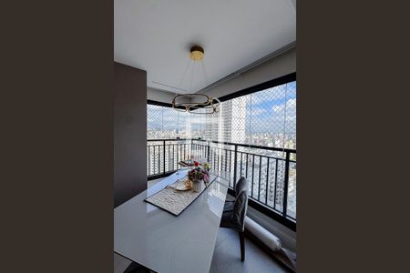 Varanda da Sala de apartamento para alugar com 2 quartos, 82m² em Brás, São Paulo