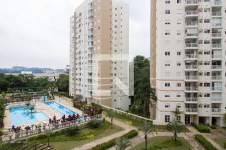 Vista Sala de apartamento para alugar com 3 quartos, 73m² em Jardim Henriqueta, Taboão da Serra