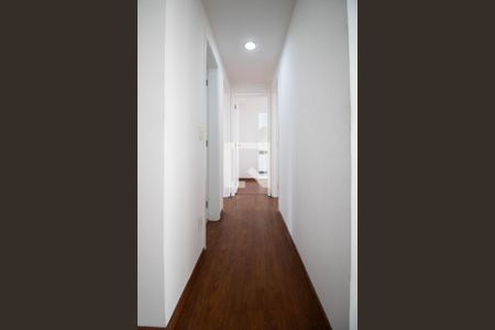 Corredor  de apartamento para alugar com 3 quartos, 73m² em Jardim Henriqueta, Taboão da Serra
