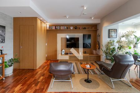 Sala de apartamento para alugar com 1 quarto, 73m² em Jardim das Acacias, São Paulo