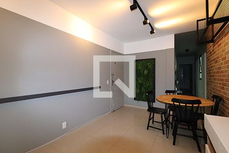 Sala de apartamento à venda com 1 quarto, 45m² em Bom Fim, Porto Alegre