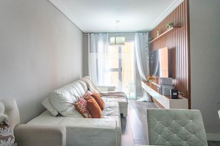 Sala  de apartamento à venda com 3 quartos, 80m² em Taboão, São Bernardo do Campo