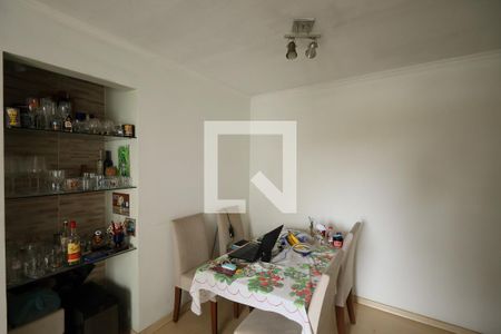 Sala de estar- Sala de jantar de apartamento à venda com 1 quarto, 50m² em Jardim Taquaral, São Paulo