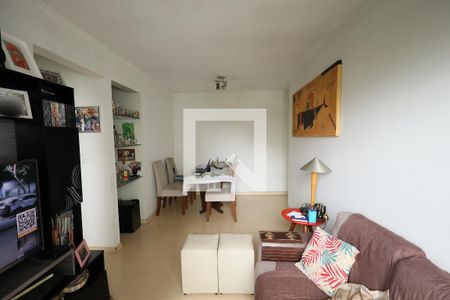 Sala de estar- Sala de jantar de apartamento à venda com 1 quarto, 50m² em Jardim Taquaral, São Paulo