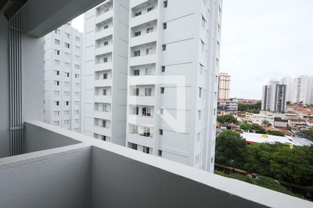 Varanda da Sala de apartamento à venda com 1 quarto, 50m² em Jardim Taquaral, São Paulo