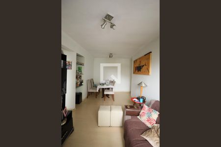 Sala de estar- Sala de jantar de apartamento à venda com 1 quarto, 50m² em Jardim Taquaral, São Paulo