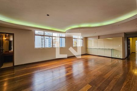 Sala de apartamento à venda com 4 quartos, 180m² em Santo Agostinho, Belo Horizonte