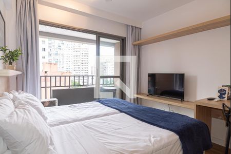 Quarto de kitnet/studio para alugar com 1 quarto, 25m² em Consolação, São Paulo