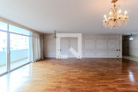 Sala de apartamento à venda com 4 quartos, 313m² em Santa Cecilia, São Paulo