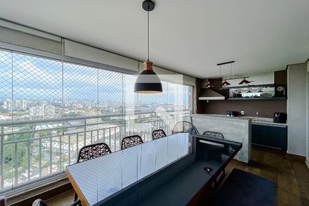Varanda da Sala de apartamento à venda com 3 quartos, 110m² em Vila Prudente, São Paulo