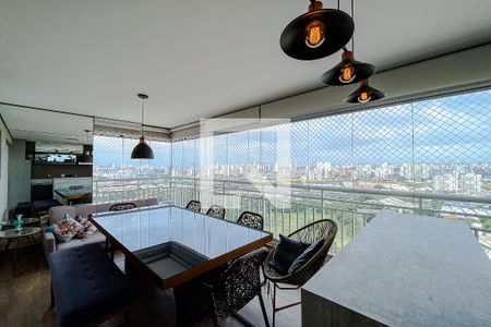Varanda da Sala de apartamento à venda com 3 quartos, 110m² em Vila Prudente, São Paulo