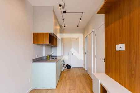 Sala / Cozinha de apartamento para alugar com 1 quarto, 32m² em Butantã, São Paulo