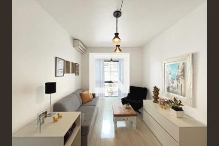 Sala de apartamento à venda com 1 quarto, 42m² em Rio Branco, Porto Alegre