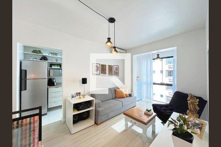 Sala de apartamento à venda com 1 quarto, 42m² em Rio Branco, Porto Alegre