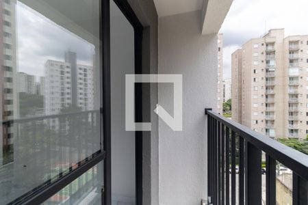Varanda da Sala de apartamento para alugar com 2 quartos, 37m² em Jardim Celeste, São Paulo